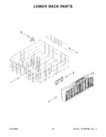 Diagram for 10 - Lower Rack Parts