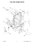 Diagram for 04 - Tub And Frame Parts