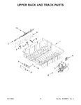 Diagram for 07 - Upper Rack And Track Parts