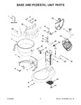 Diagram for 04 - Base And Pedestal Unit Parts