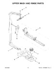 Diagram for 06 - Upper Wash And Rinse Parts