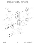 Diagram for 04 - Base And Pedestal Unit Parts