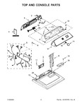 Diagram for 02 - Top And Console Parts