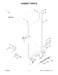 Diagram for 02 - Cabinet Parts