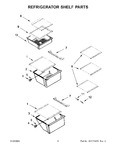 Diagram for 04 - Refrigerator Shelf Parts