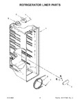 Diagram for 03 - Refrigerator Liner Parts