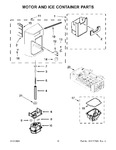 Diagram for 06 - Motor And Ice Container Parts