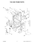 Diagram for 04 - Tub And Frame Parts