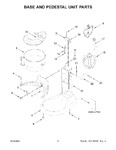 Diagram for 04 - Base And Pedestal Unit Parts