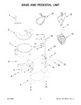 Diagram for 04 - Base And Pedestal Unit