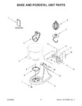 Diagram for 03 - Base And Pedestal Unit Parts