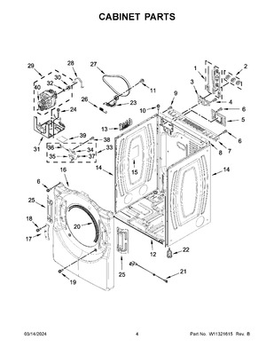 Whirlpool WP3405160 BELT | Coast Appliance Parts