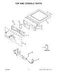 Diagram for 02 - Top And Console Parts