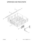 Diagram for 09 - Upper Rack And Track Parts