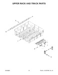 Diagram for 09 - Upper Rack And Track Parts