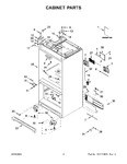 Diagram for 02 - Cabinet Parts