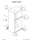 Diagram for 02 - Cabinet Parts