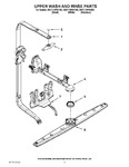 Diagram for 07 - Upper Wash And Rinse Parts