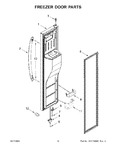 Diagram for 08 - Freezer Door Parts