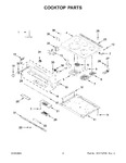 Diagram for 02 - Cooktop Parts