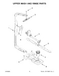 Diagram for 06 - Upper Wash And Rinse Parts