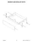 Diagram for 06 - Drawer And Broiler Parts