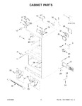 Diagram for 02 - Cabinet Parts