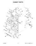 Diagram for 02 - Cabinet Parts