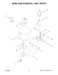 Diagram for 03 - Base And Pedestal Unit Parts