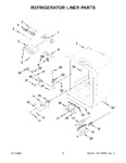 Diagram for 03 - Refrigerator Liner Parts