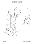 Diagram for 02 - Cabinet Parts