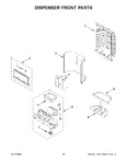 Diagram for 09 - Dispenser Front Parts