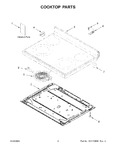 Diagram for 02 - Cooktop Parts