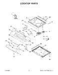 Diagram for 02 - Cooktop Parts