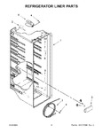 Diagram for 03 - Refrigerator Liner Parts