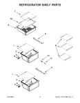 Diagram for 04 - Refrigerator Shelf Parts