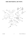 Diagram for 03 - Base And Pedestal Unit Parts