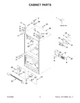 Diagram for 02 - Cabinet Parts