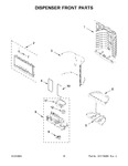 Diagram for 09 - Dispenser Front Parts