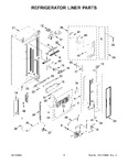 Diagram for 03 - Refrigerator Liner Parts