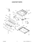 Diagram for 02 - Cooktop Parts