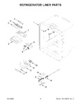 Diagram for 03 - Refrigerator Liner Parts