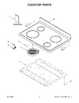 Diagram for 02 - Cooktop Parts