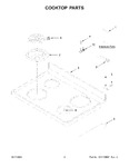 Diagram for 02 - Cooktop Parts