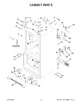 Diagram for 02 - Cabinet Parts