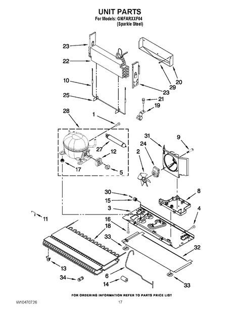 WP12729123 Whirlpool Refrigerator Defrost Heater Assembly