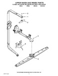 Diagram for 07 - Upper Wash And Rinse Parts