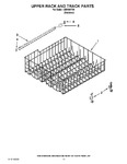 Diagram for 09 - Upper Rack And Track Parts