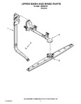 Diagram for 07 - Upper Wash And Rinse Parts