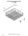 Diagram for 09 - Upper Rack And Track Parts